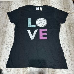 Port and company medium Volleyball tee.  NWT